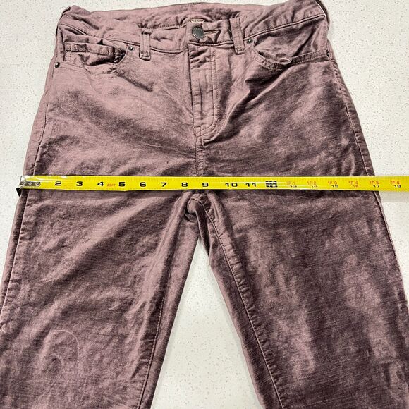 Free People Crushed Velvet Pants Size 28 – Mauve - Picture 12 of 14